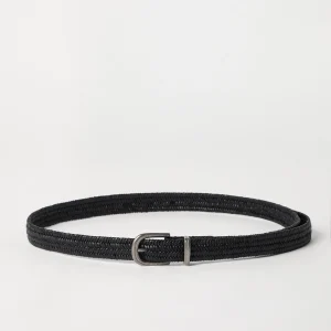 Leather belt
