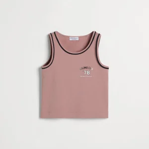 Lightweight French terry top