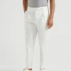 Comfort gabardine trousers