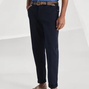 Comfort denim trousers