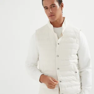 Lightweight down vest