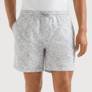 Paisley swim shorts