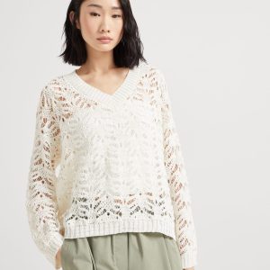 Foliage Lace sweater