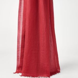 Cashmere and silk scarf