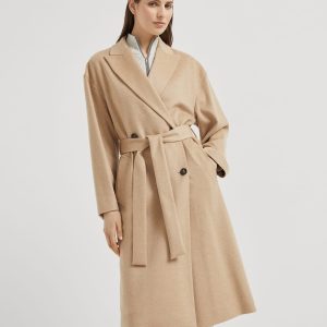 Cashmere and vicu?a coat