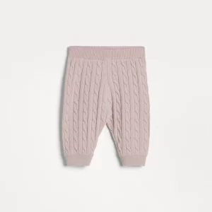 Bernie Baby cable knit trousers