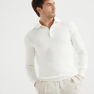 Polo-style sweater