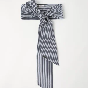 Poplin foulard with monili
