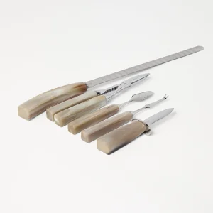 Set of crudit??s utensils