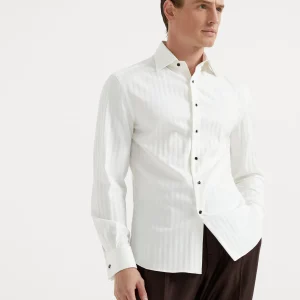 Chevron tuxedo shirt