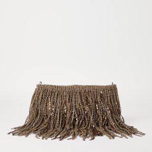 Dazzling Cascades clutch bag