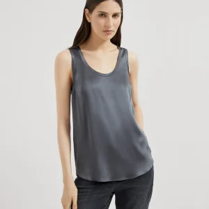 Satin top