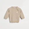 Bernie Baby cable knit sweater