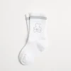 Bernie Baby socks with embroidery