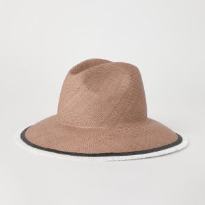 Straw fedora