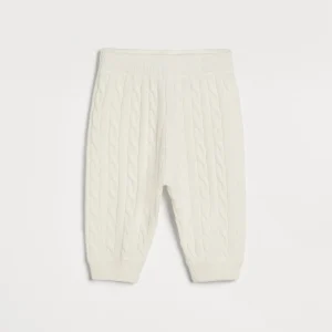 Bernie Baby cable knit trousers