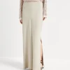 Bias-cut skirt
