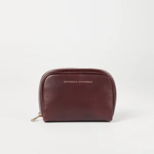 Calfskin beauty case