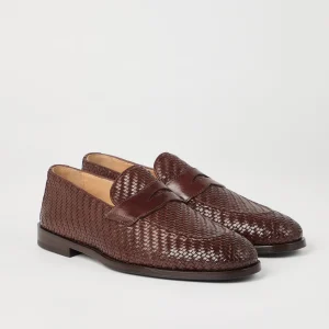 Calfskin penny loafers
