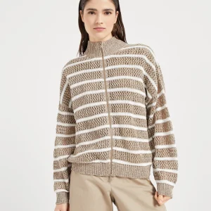 Dazzling Net cardigan