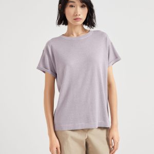 Cashmere and silk lightweight sweater